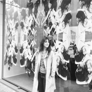 Lancement de la collection Charlotte Gainsbourg x Current Elliott chez Colette le 30 juin 2014 par @currentelliott sur Instagram
