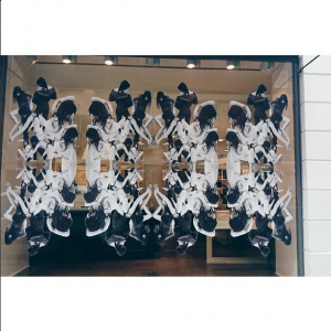 Lancement de la collection Charlotte Gainsbourg x Current Elliott chez Colette le 30 juin 2014 par @laperiodebleue sur Instagram