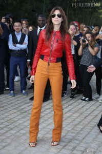 Charlotte Gainsbourg Louis Vuitton : Front Row - Paris Fashion Week Womenswear Spring/Summer 2015